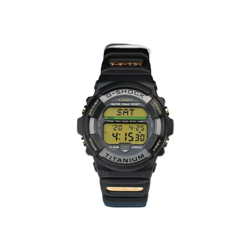 CASIO MR G Series Электронные Часы Механизм Смола Ремешок Мужские Часы Черный Циферблат