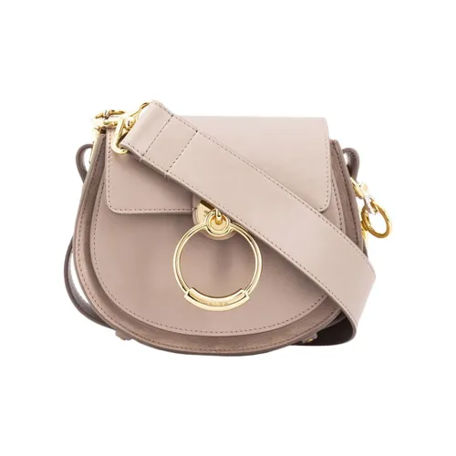 Chloe Tess Коровья кожа Сумка через плечо Женская Светло-розовая