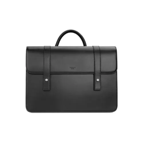 INJOYLIFE Сумка для доставки из коровьей кожи почтовая сумка портфель стандартный мужской черный