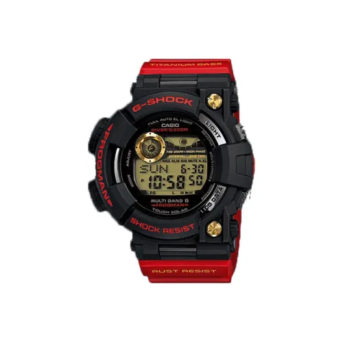 CASIO G Shock Electronic Механизм Смола Ремешок Часы Мужские Черный Циферблат