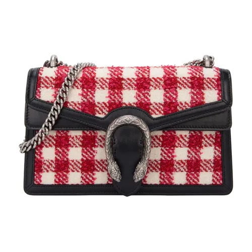 GUCCI Dionysus Кожаная вставка Сумка через плечо Маленькая Женская