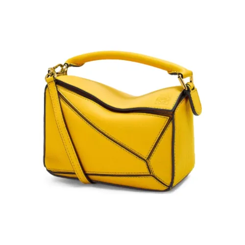 LOEWE Классическая сумка из телячьей кожи сумка сумка через плечо маленькая сумка через плечо женская желтая