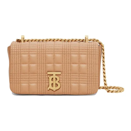 Burberry Овечья кожа Сумка через плечо Сумка на плечо Женская CAMEL