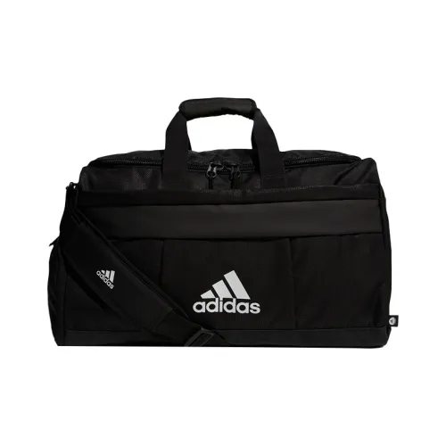 Adidas Полиэстер Путешественная Сумка Сумка через плечо Сумка через плечо Спортивная Сумка Унисекс Черная