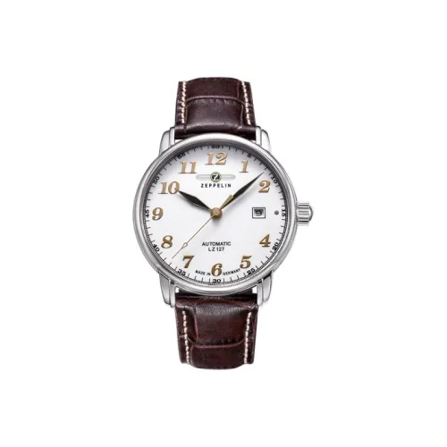 ZEPPELIN Автоматический Механический Часы Мужские из Коллекции Piaget 40мм*12мм*12мм Белые