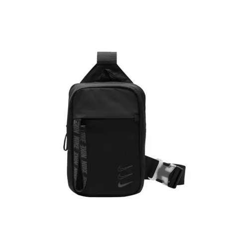 nike Полиэстер Слинг-Сумка Поясная Сумка Унисекс Черный