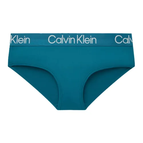 Calvin Klein Павлин Синий Женские Трусики-Бикини