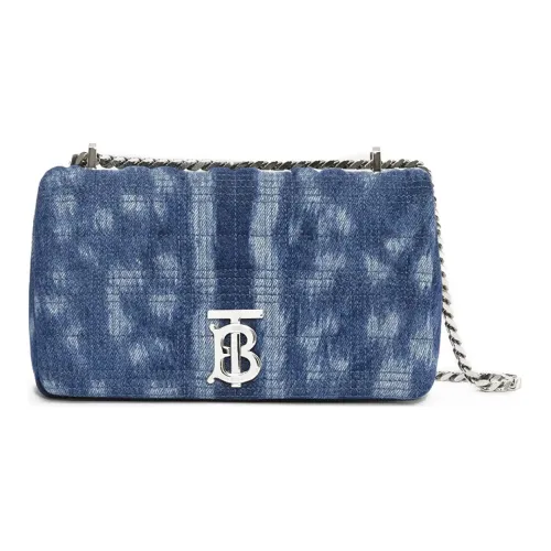 Burberry Lola Сумка Denim Сумка через плечо Сумка на плечо Женская Синяя