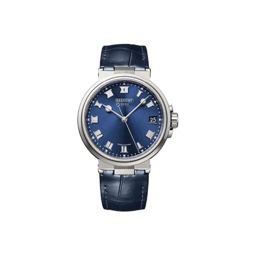Breguet Автоматический Механический Механизм Мужские Морские Часы 40 мм Синий