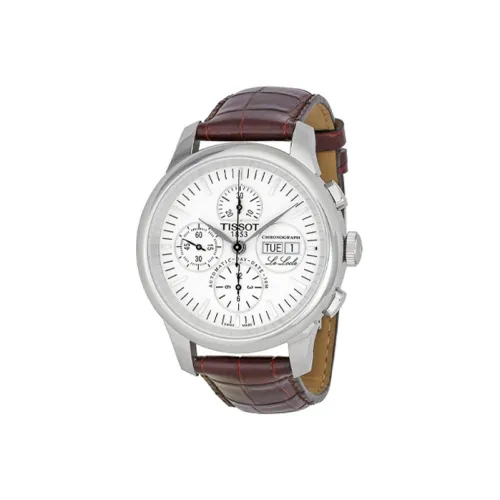 Tissot Le Locle Collection Автоматический Механический Механизм Мужские Часы Часы 42,3 мм Белый Циферблат