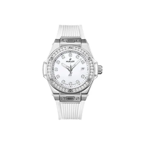 Hublot Big Bang Collection Автоматический Механический Механизм Женские Часы 33 мм Белый Циферблат