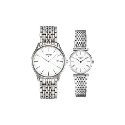 LONGINES Lvya Collection Lvya Collection Кварцевый механизм Унисекс Часы 35 мм Белый циферблат Корпус из нержавеющей стали