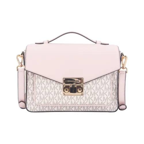 MICHAEL KORS Розовая сумка из ПВХ сумка-мессенджер сумка через плечо женская розовая и белая