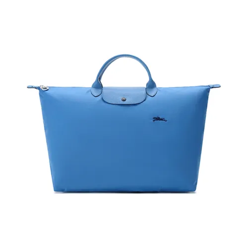 LONGCHAMP Le Pliage Ткань Сумка Большая Женская Синяя