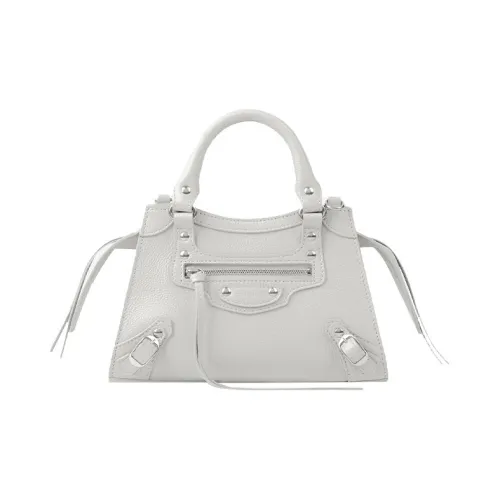 Balenciaga Телячья кожа Сумка Мини Женская Белая