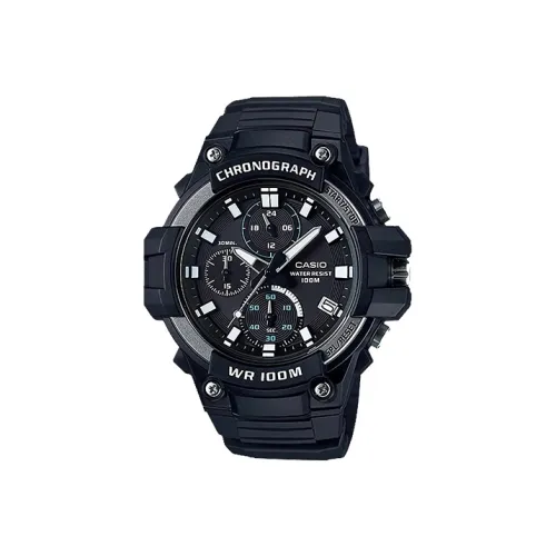 CASIO Standard Series Кварцевый механизм Часы Мужские Черный циферблат