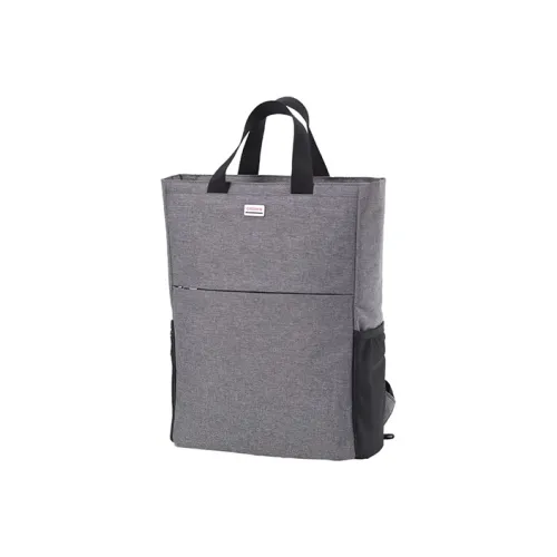 CROWN Nylon Handheld Backpack Regular Gray Black