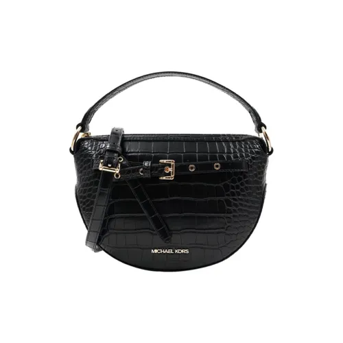 MICHAEL KORS Кожа Сумка-купол Сумка на одно плечо Средний размер Женская Черная