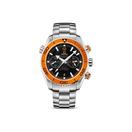 OMEGA Автоматический Механический Часы Мужские Seahorse Series Ocean Universe 45,5мм*45,5мм Черные