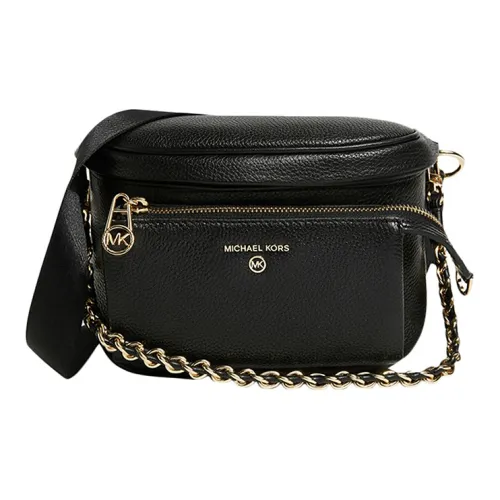 MICHAEL KORS Slater Кожа Сумка через плечо Средняя Женская Черная