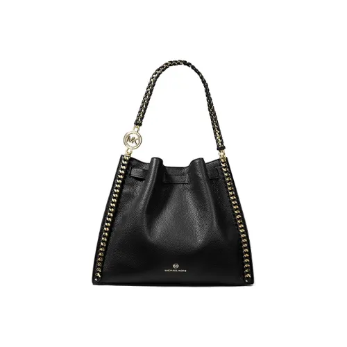 MICHAEL KORS MICHAEL KORS Luggage Collection Кожа Плечевая сумка Большая Женская Черная