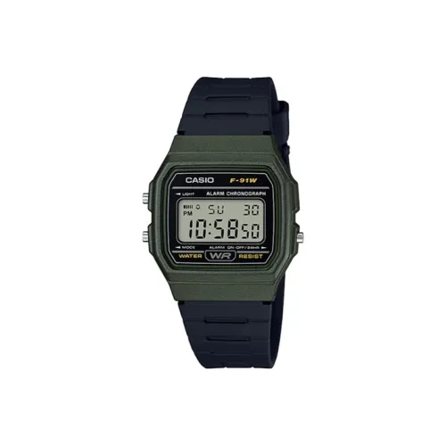 CASIO YOUTH Collection Силиконовый Мини Блок Кварцевый Механизм Смольный Ремешок Часы Мужские Черный Циферблат