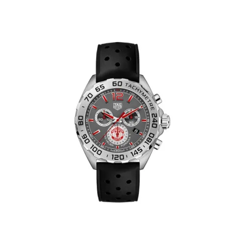 TAG HEUER Кварцевый механизм Мужские часы F1 Collection 43 мм Серый