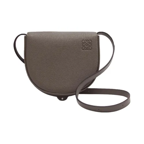 LOEWE Каблук Овечья шкура Сумка через плечо Женская Тауповая