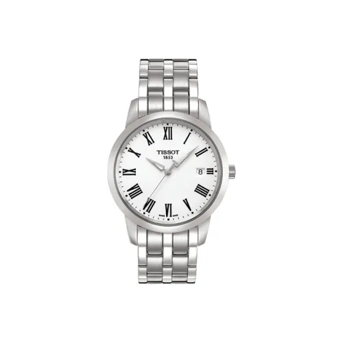 TISSOT Quartz Механизм Мужские часы 38мм*7,5мм Белый