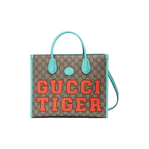 GUCCI Canvas с кожаными вставками тоут сумка для покупок сумка через плечо маленькая унисекс цвет эбеновое дерево