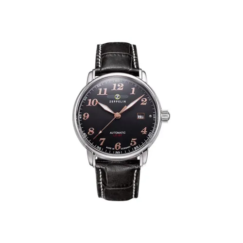 ZEPPELIN Автоматический Механический Часы Мужские из Коллекции Piaget 40мм*40мм*12мм Черные
