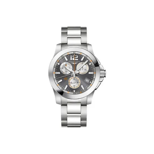 LONGINES Comcast Collection Кварцевый механизм Мужские часы Часы 41 мм Серый циферблат