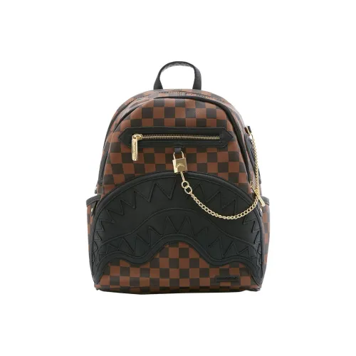 SPRAYGROUND ПВХ Рюкзак Средний Унисекс Коричневый