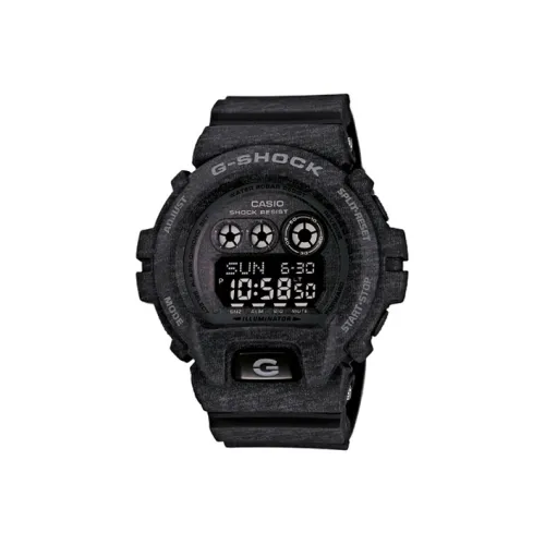 CASIO Кварцевый механизм Мужские часы серии Liquid Crystal/Analog Dual Display, 57,5мм*53,9мм*20,4мм, черный