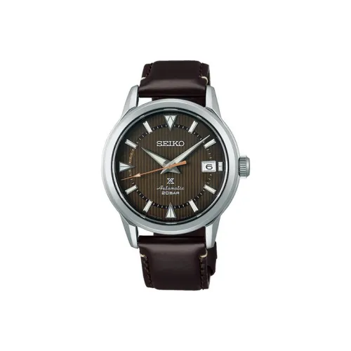 SEIKO Автоматический Механический Механизм Мужские часы Prospex 46,2мм*38мм*12,9мм Кофейный