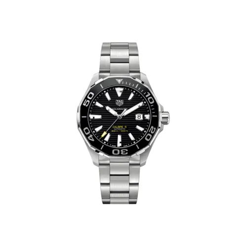 TAG HEUER Автоматический Механический Механизм Мужские Часы из Коллекции Aquaracer 43 мм Черные