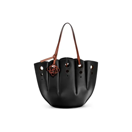 LOEWE Сумка Tote из коровьей кожи сумка через плечо среднего размера женская черная