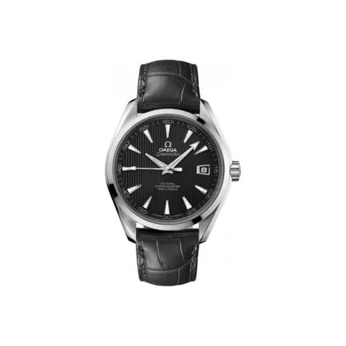 OMEGA Автоматический Механический Часы Мужские AQUA TERRA 150 метров, 41,5 мм, Черный