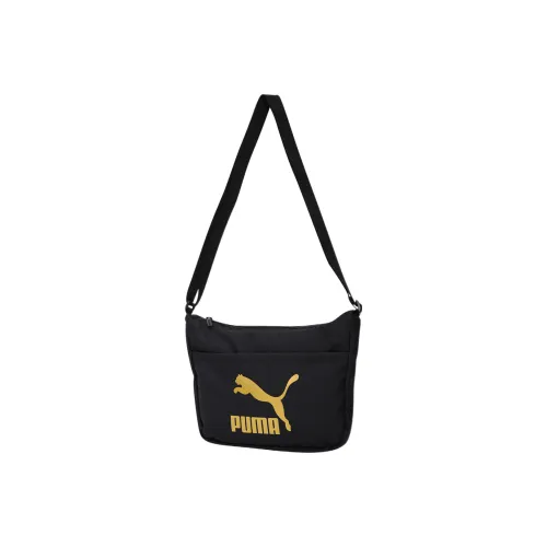 PUMA Ткань Курьерская Сумка Плечевая Сумка Унисекс Черная