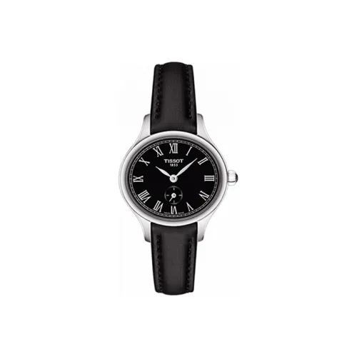 Tissot Quartz Movement Женские часы 27,2мм*24,4мм Черный