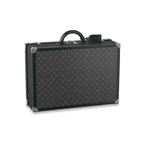 LOUIS VUITTON Холст Твердый Чехол Унисекс Черный