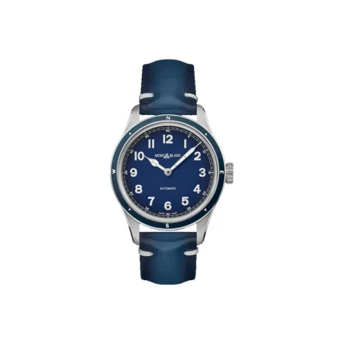 MONTBLANC Автоматический Механический Часы для Мужчин 40 мм Синий