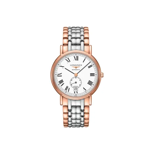 Longines Fashion Collection Classic Collection Автоматический Механический Механизм Мужские Часы 38,5 мм Белый Циферблат
