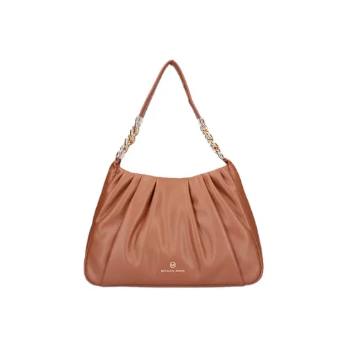 MICHAEL KORS Hannah Полиуретан Одно плечо Сумка Средний Женский Коричневый