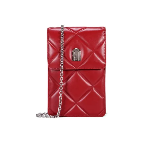 Furla 1927 Collection Чехол для телефона из коровьей кожи Мини Женский Бордовый