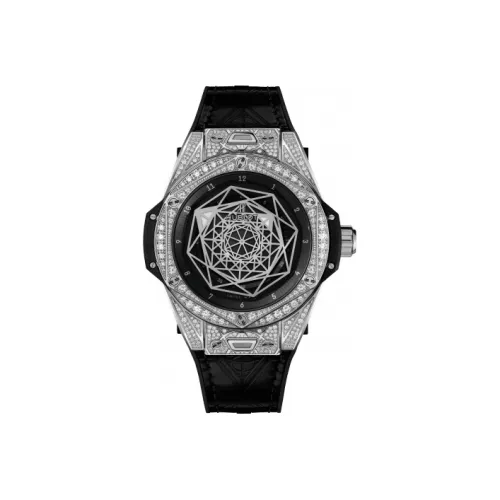 HUBLOT Автоматический Механический Мужской Часы Big Bang 39 мм Черные