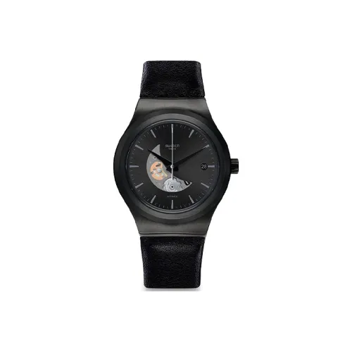 Swatch Mechanical Механизм Мужские часы 42 мм Черный