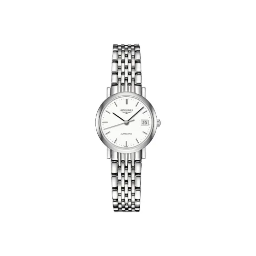 LONGINES Автоматический Механический Движение Женские Часы Boya Collection 25,5 мм Белый