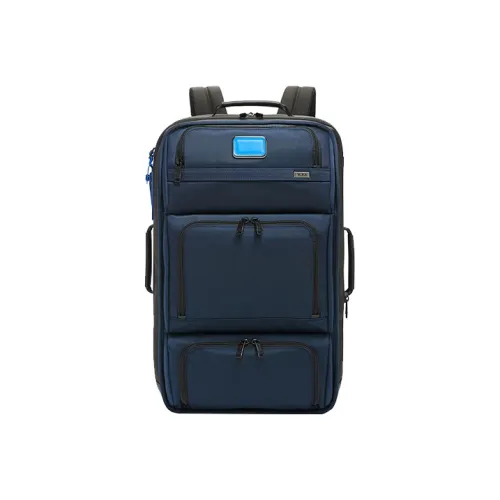 TUMI Alpha 3 Nylon Рюкзак Большой Мужской Navy Синий