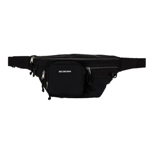 Balenciaga Полиамид Бананка Стандартная Унисекс Черный